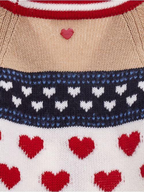 MONNALISA CARDIGAN JACQUARD COLLEGE