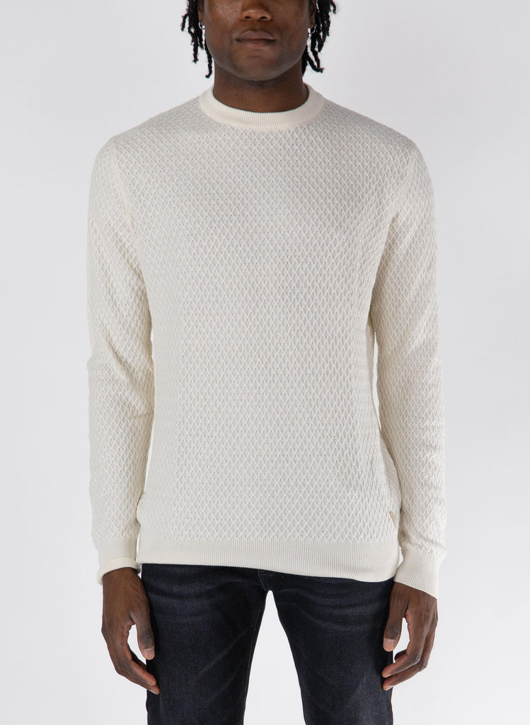 GUESS DAVIN CN LS STITCHED SWTR