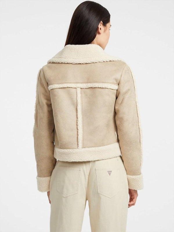GUESS GJ FAUX SHEARLING JKT