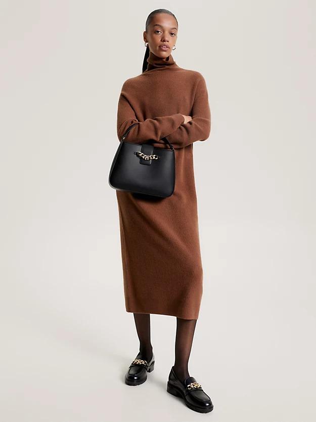 TOMMY HILFIGER TH LUXE SATCHEL