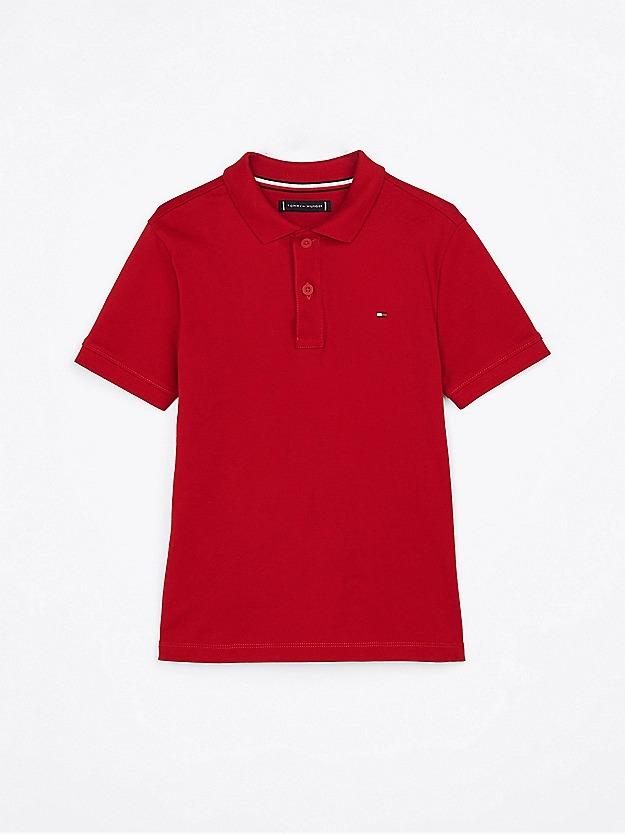 TOMMY HILFIGER INTERLOCK REG POLO SS