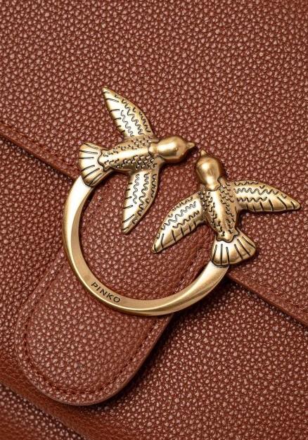 PINKO LOVE ONE SOFT BIG PELLE BOTTAL