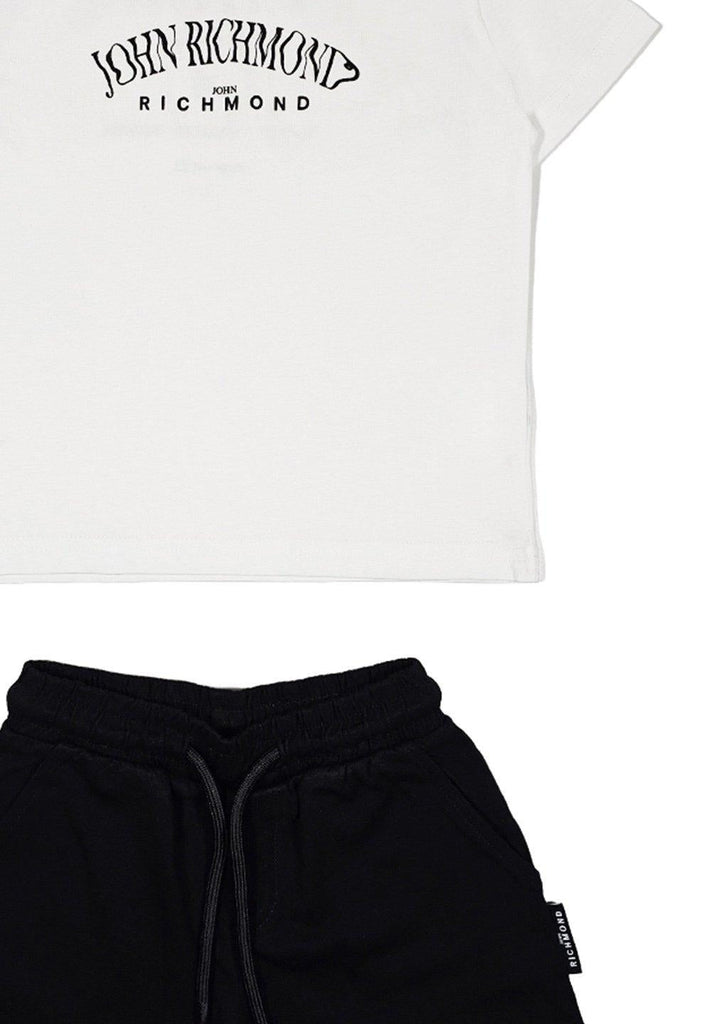 JOHN RICHMOND T-SHIRT + SHORTS