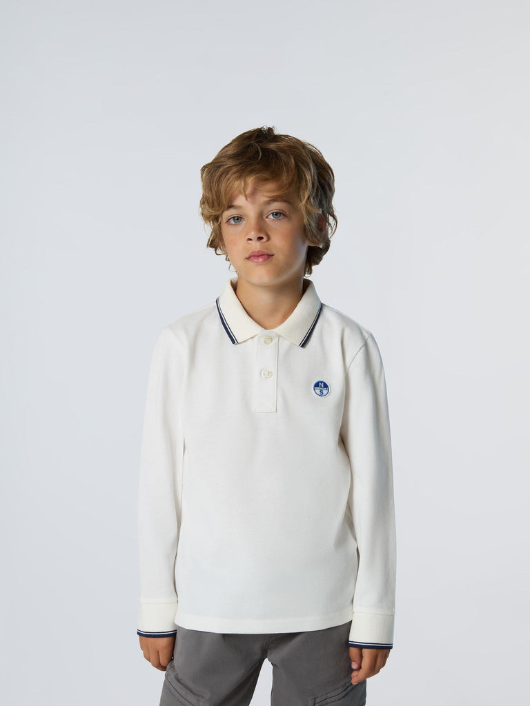 NORTH SAILS POLO LONG SLEEVE  W/LOGO