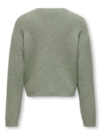 ONLY KIDS KOGKATIA LS SHORT O-NECK CARDIGAN KNT