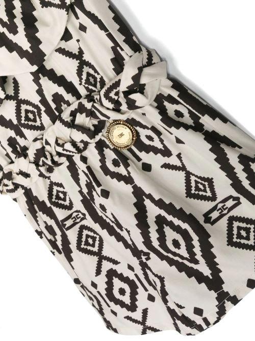 ELISABETTA FRANCHI La Mia Bambina TUTA STAMPA ETNICA COM MEDAGLI