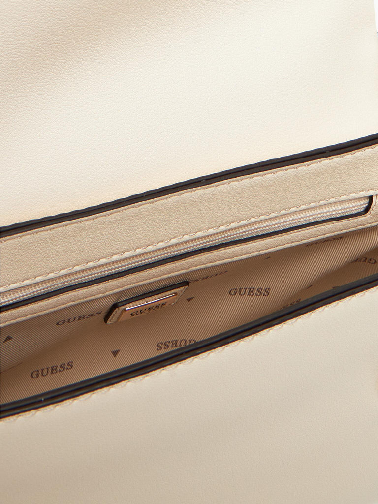 GUESS LEFIA FLAP SHOULDER BAG