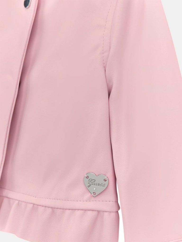 GUESS PU LEATHER LS JACKET