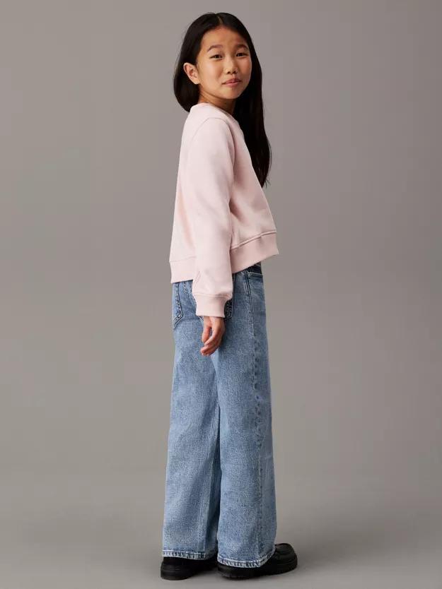 CALVIN KLEIN JEANS MR WIDE LEG RELAXED SP BL DENI