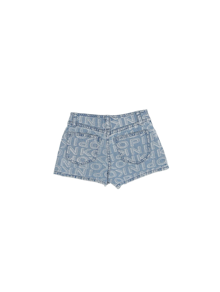 PINKO SHORTS DENIM ALLOVER PINKO PINKO