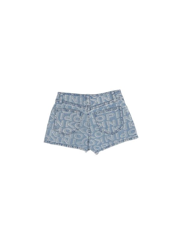PINKO SHORTS DENIM ALLOVER PINKO PINKO