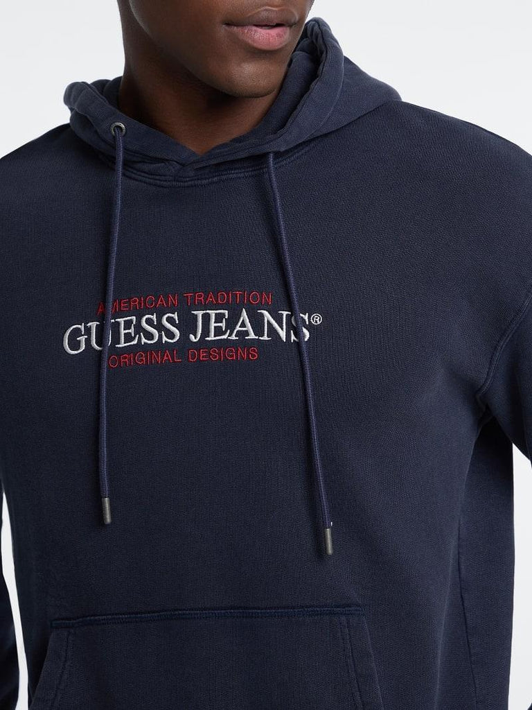 GUESS GJ HOOD REG AMERICA TRAD SWEAT