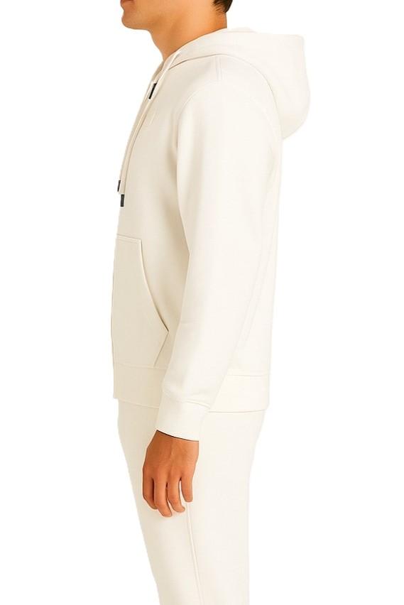 URBAN RING CAPPUCCIO ZIP FELPA