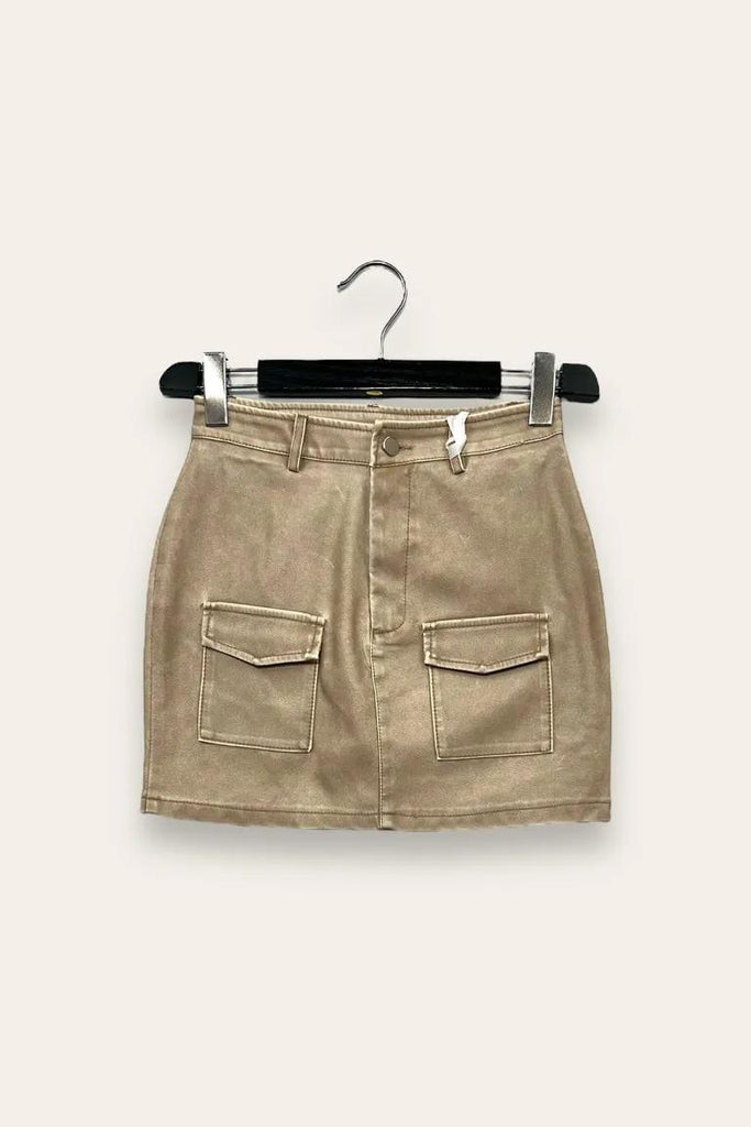 LOVEme Minigonna in ecopelle