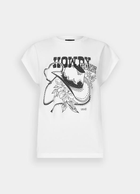 LIU JO ECS T-SHIRT CON STAMPA