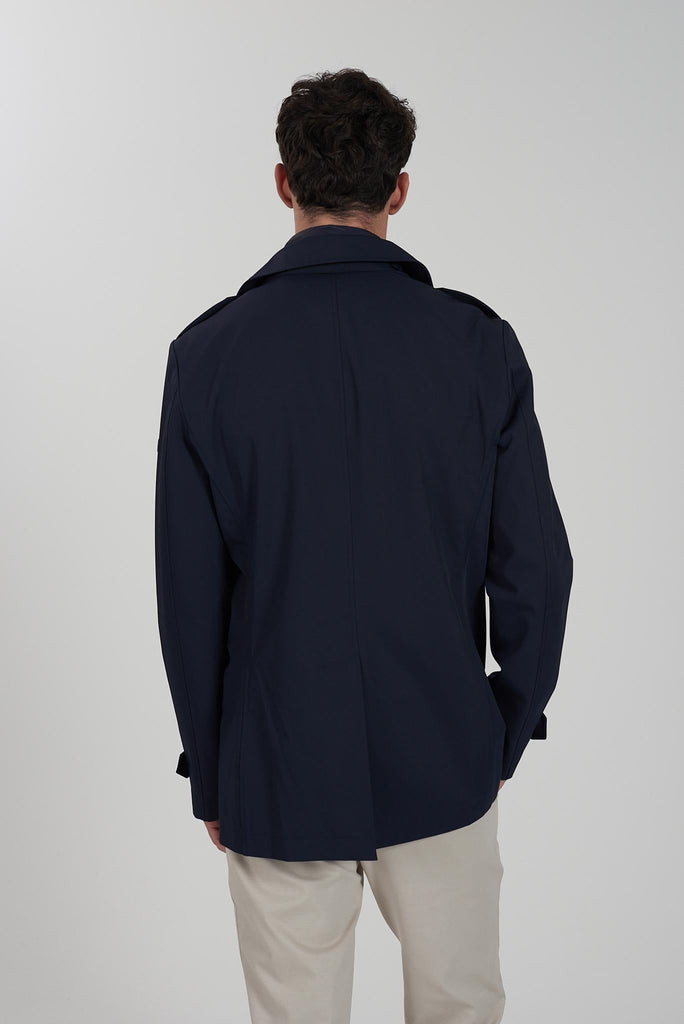 YES ZEE CAPPOTTO UOMO CON FINTO GILET STACCABILE