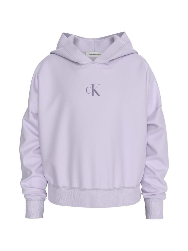 CALVIN KLEIN JEANS CK LOGO BOXY HOODIE