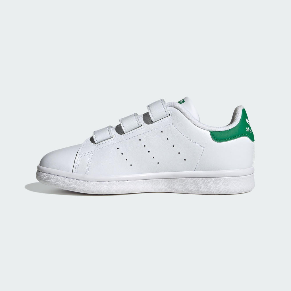 ADIDAS ORIGINALS STAN SMITH CF C     FTWWHT/FTWWHT/GREEN