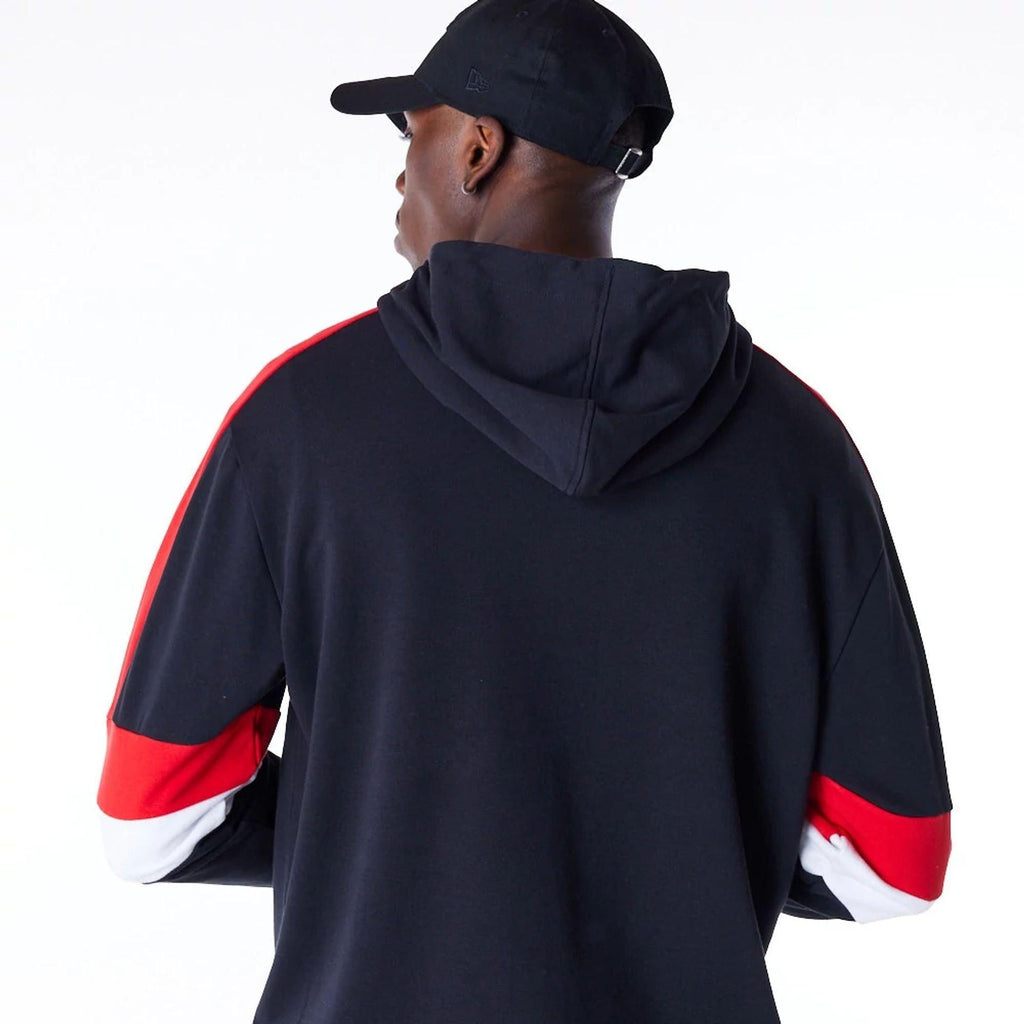 NEW ERA COLOUR BLOCK OS HOODIE CHIBUL  BLKFDR