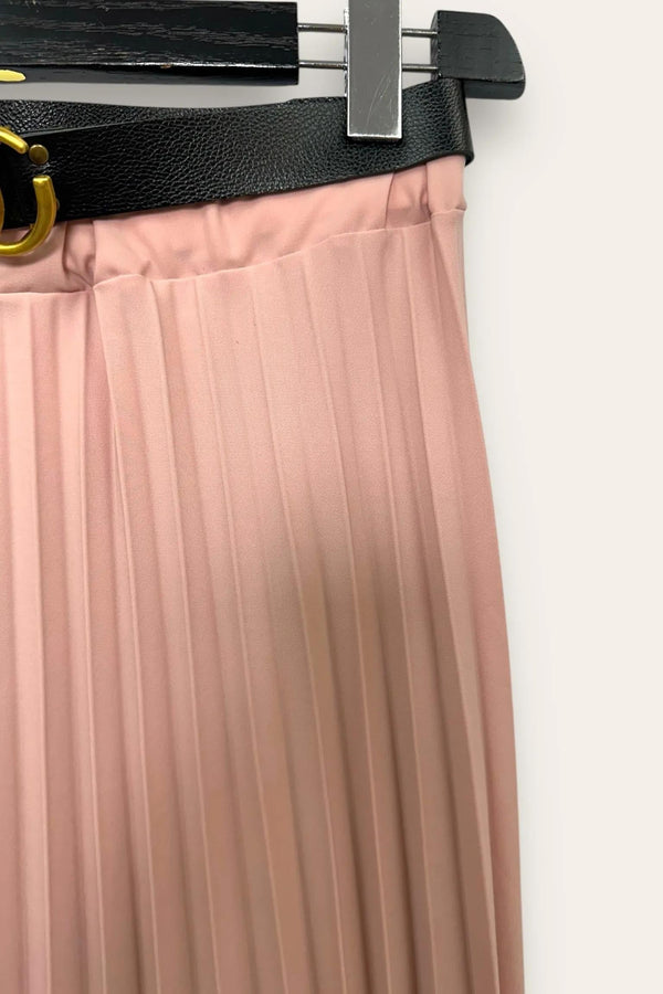 LOVEme Gonna midi plissettata