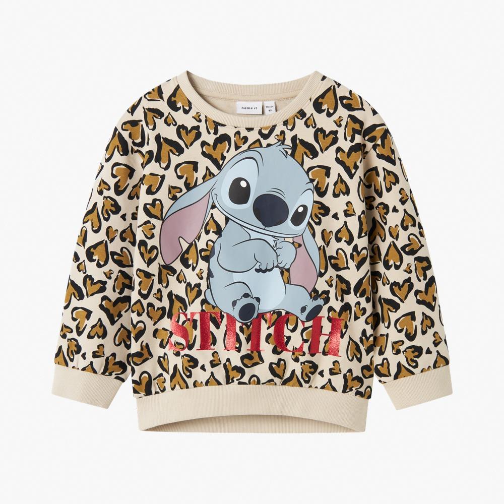 NAME.IT NMFJANNI STITCH NREG SWEAT UNB WDI