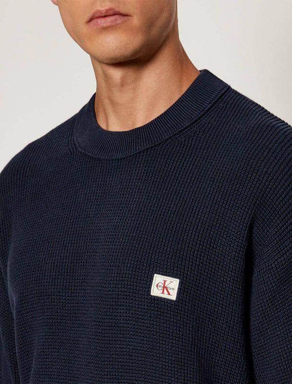 CALVIN KLEIN JEANS LS EZ COTTON WAFFLE