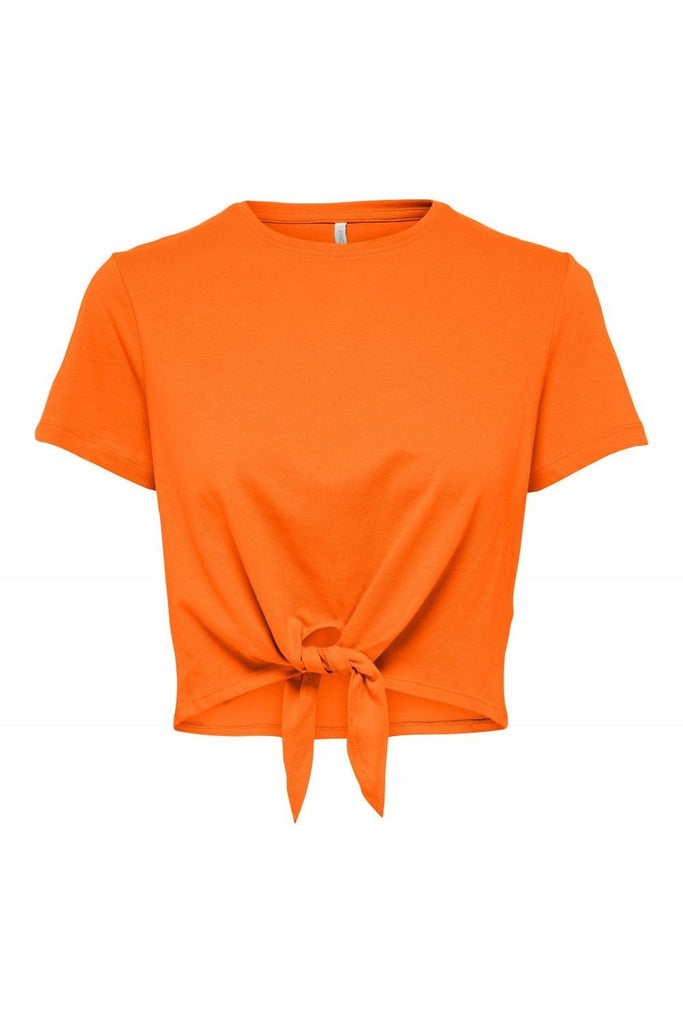 ONLY ONLMAY S/S SHORT KNOT TOP BOX JRS