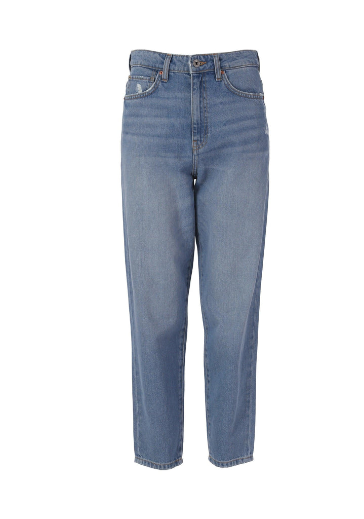 FRACOMINA VERA1-MOM FIT PANT BLEACHED