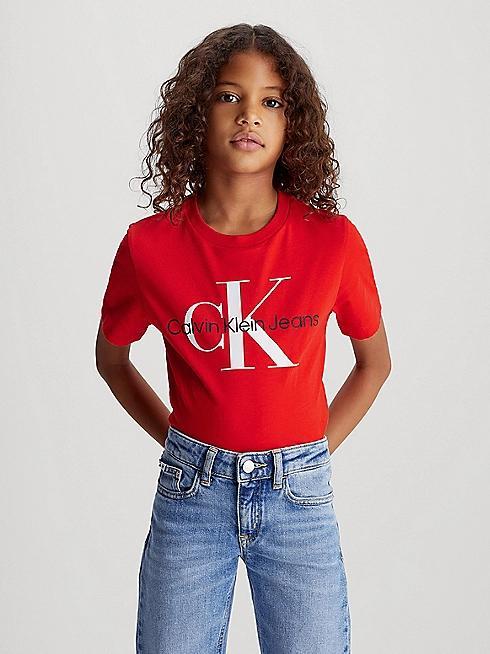 CALVIN KLEIN JEANS CK MONOGRAM SS T-SHIRT