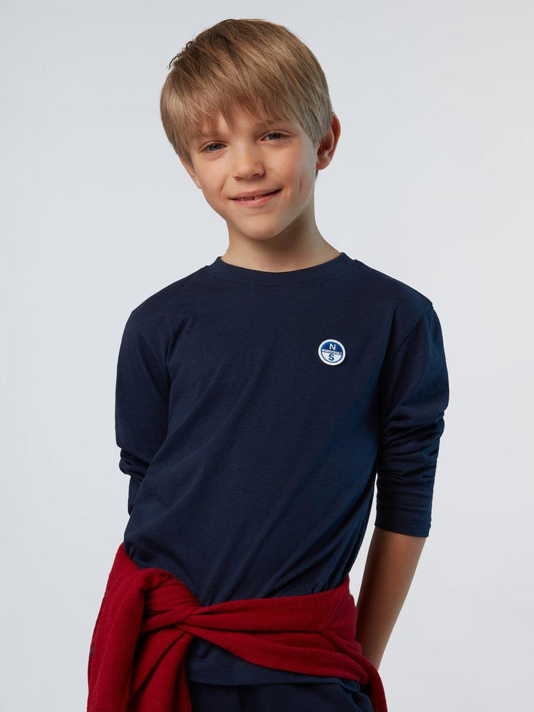 NORTH SAILS T SHIRT LONG SLEEVE W/LOGO