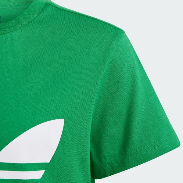 ADIDAS ORIGINALS TREFOIL TEE         GREEN