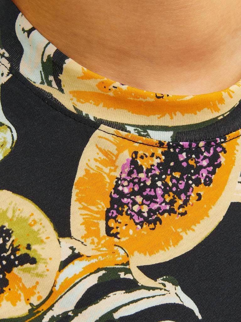 JACK JONES KIDS JORTAMPA AOP TEE SS CREW NECK JNR