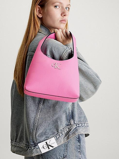 CALVIN KLEIN MINIMAL MONOGRAM SHOULDER BAG