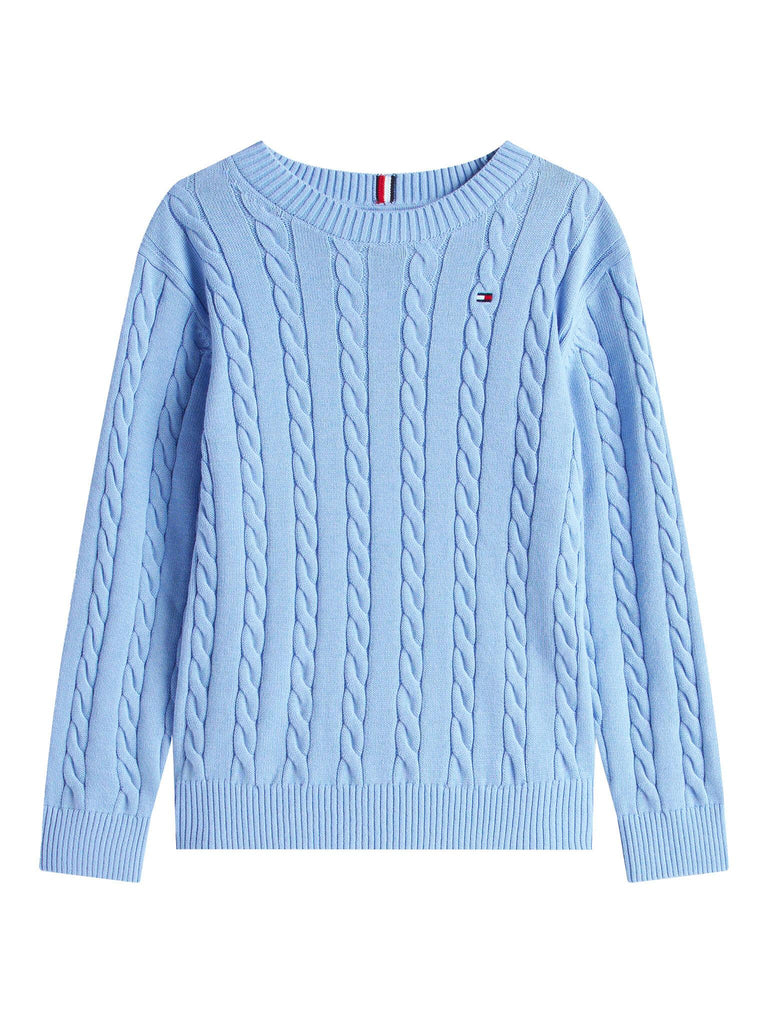 TOMMY HILFIGER COTTON CABLE SWEATER