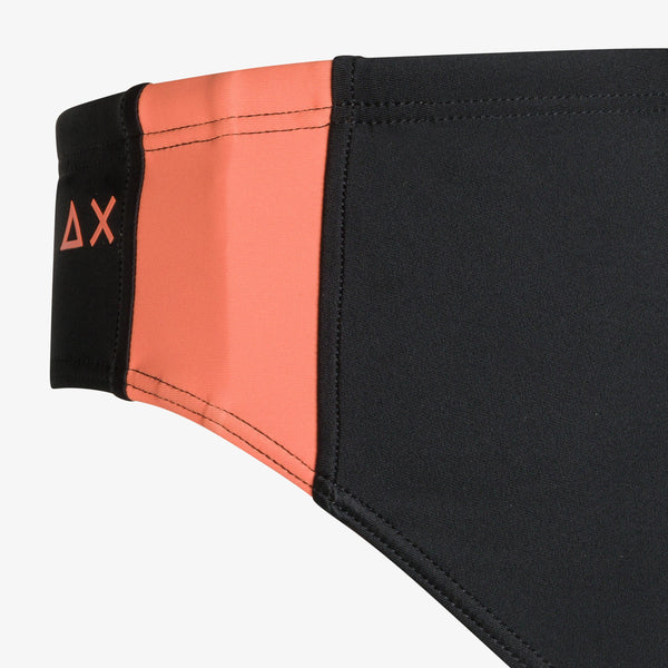 SUN68 SLIP SOLID SIDE STRIPE FLUO