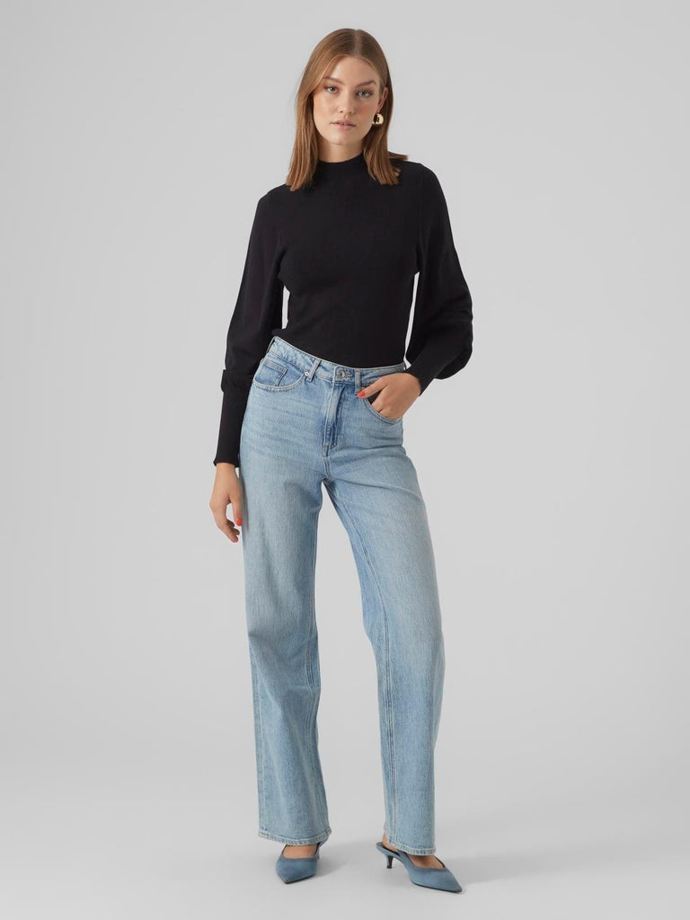 VERO MODA VMHOLLYKARISPUFF LS HIGHNK PULLOV GA BOO