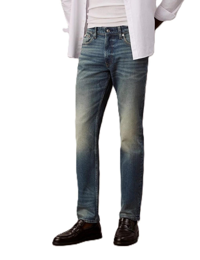 CALVIN KLEIN JEANS SLIM INDIGO CITRINE