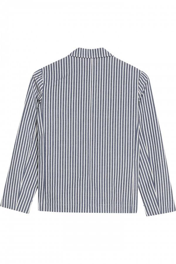 LIU JO GIACCA SEERSUCKER RIGHE