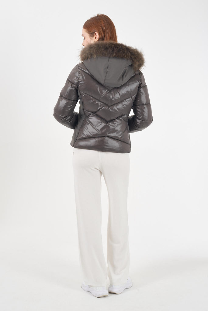 YES ZEE GIUBBINO DONNA TRAPUNTATO CON FINTO GILET STAC.