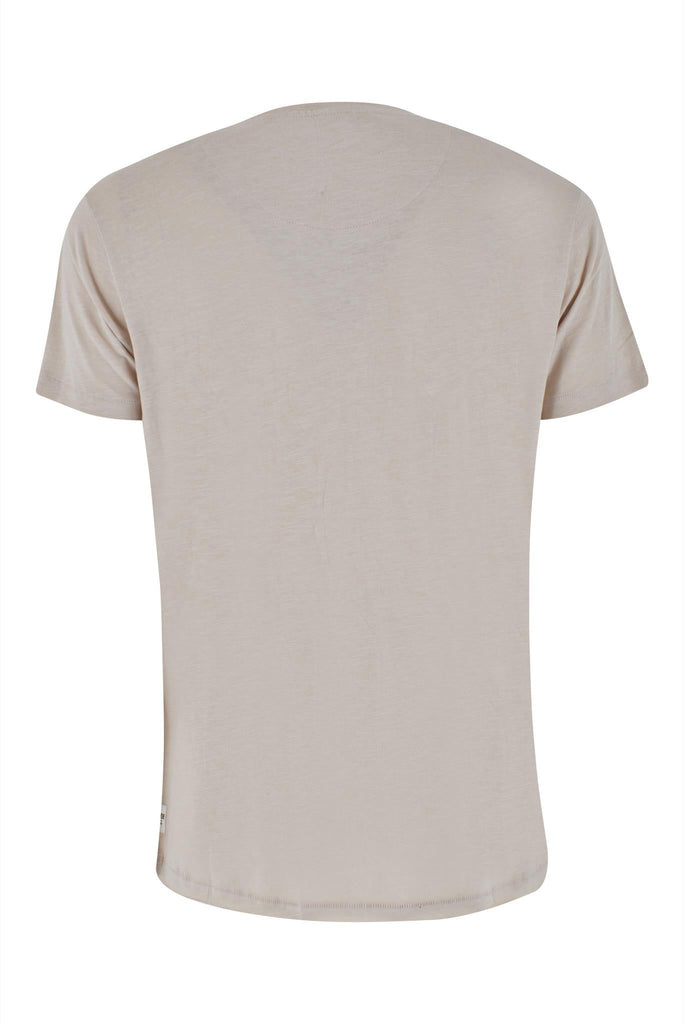 YES ZEE T-SHIRT UOMO SCOLLO A V, M/C, TAGLI AL VIVO