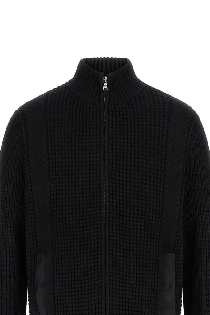 GUESS LS 1/2 ZIP MN NOEL CABLE SWTR