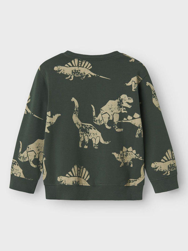 NAME.IT NMMNILAUS LS NREG SWEAT BRU