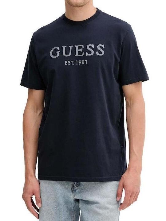 GUESS SS CN GUESS BOX LOGO TEE