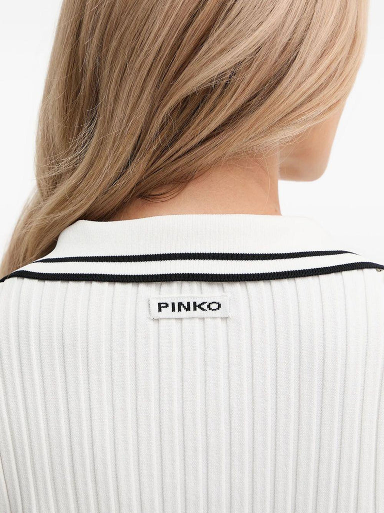 PINKO LIPARI CANOTTA RIBBED VISCOSA