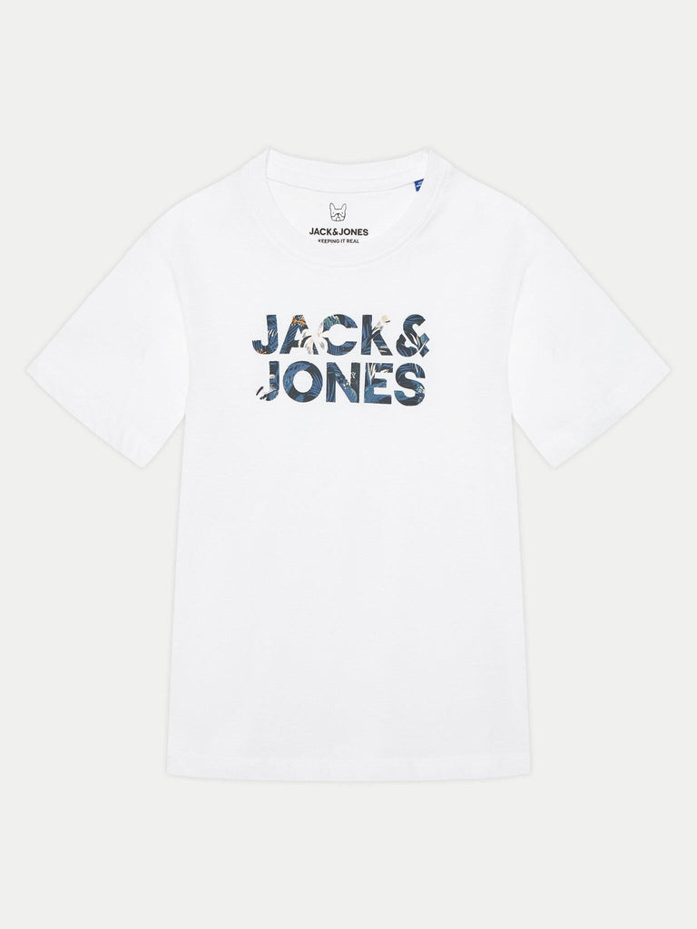 JACK JONES KIDS JJEBRYAN CORP LOGO TEE SS O-NECK SN JNR