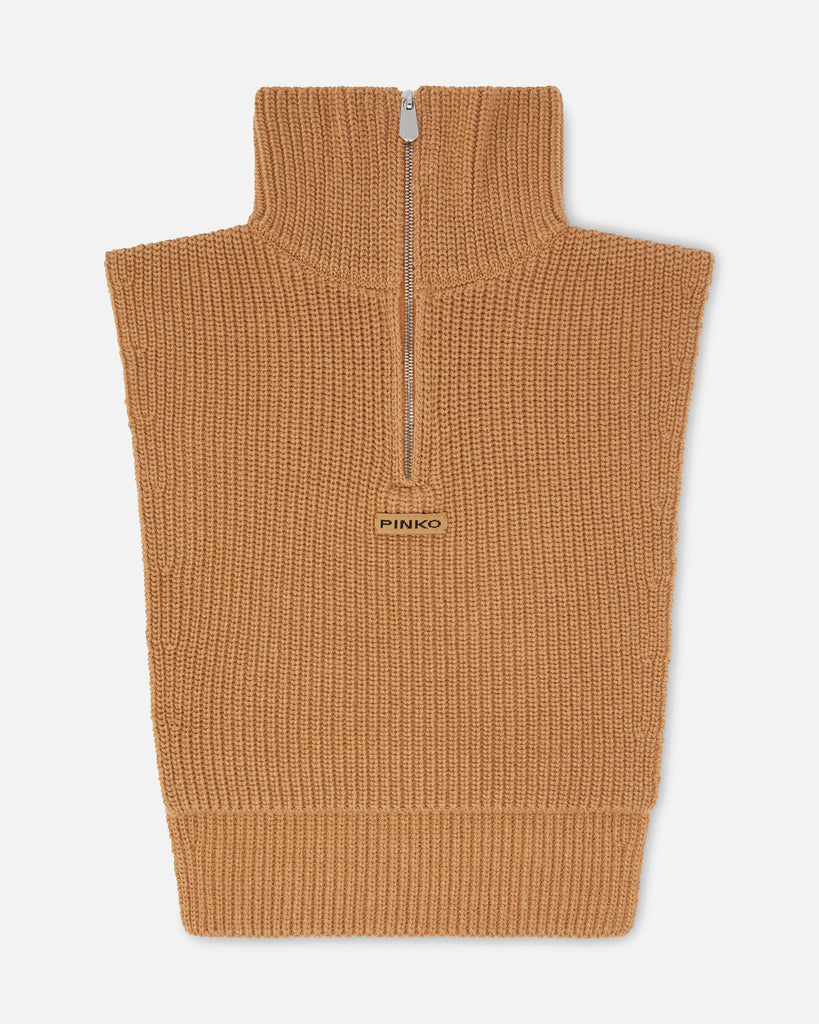 PINKO CIPRO COLLO HALF ENGLISH RIB