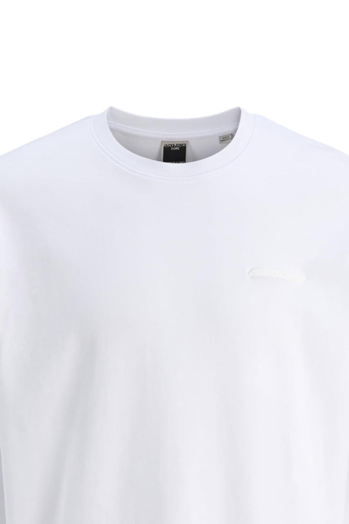 JACK AND JONES JCOFUSION INTERLOCK TEE LS CREW NECK