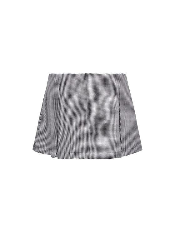 ONLY ONLANNICA MW PLEAT CHECK SKIRT TLR