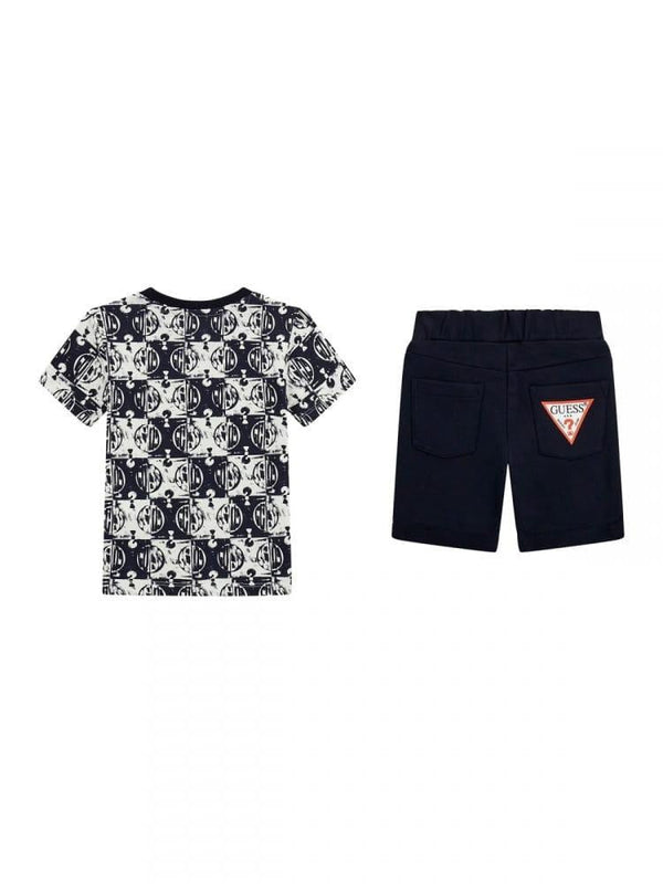 GUESS SET SS T-SHIRT+ACTIV