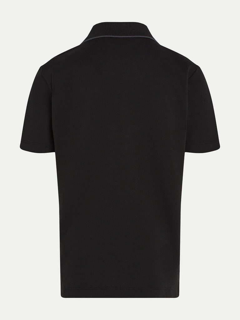 CALVIN KLEIN JEANS EMBRO. CK LOGO PIQUE POLO